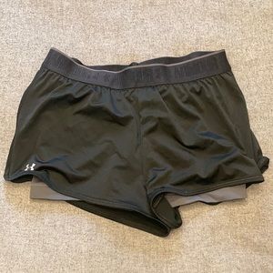 Under Armour running short